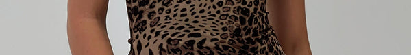 Sugar Mini Dress Leopard