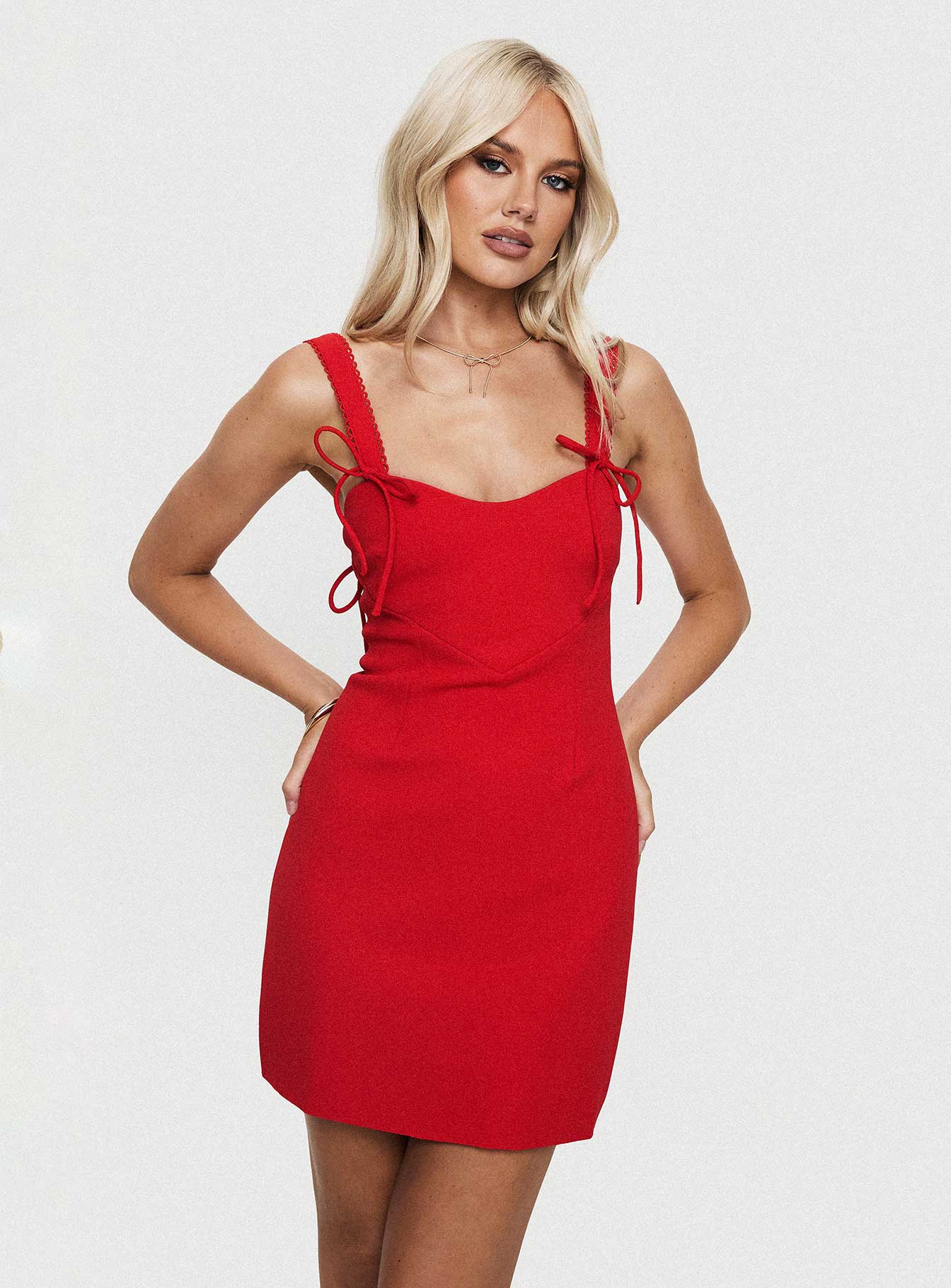 Lovers Quarrel Mini Dress Red | Princess Polly Lovers Quarrel Mini Dress Red | Princess Polly