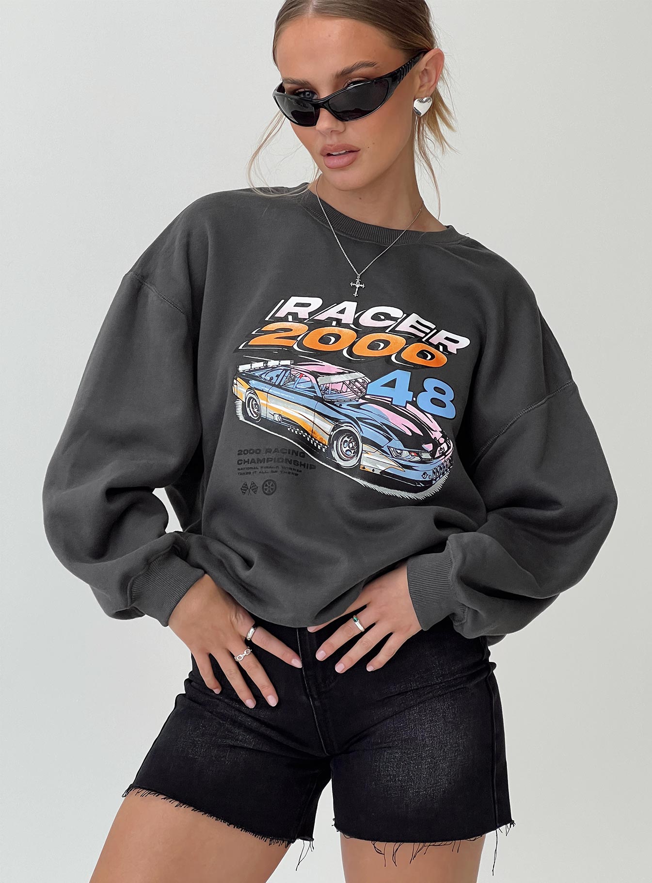 Speeder sweatshirt charcoal