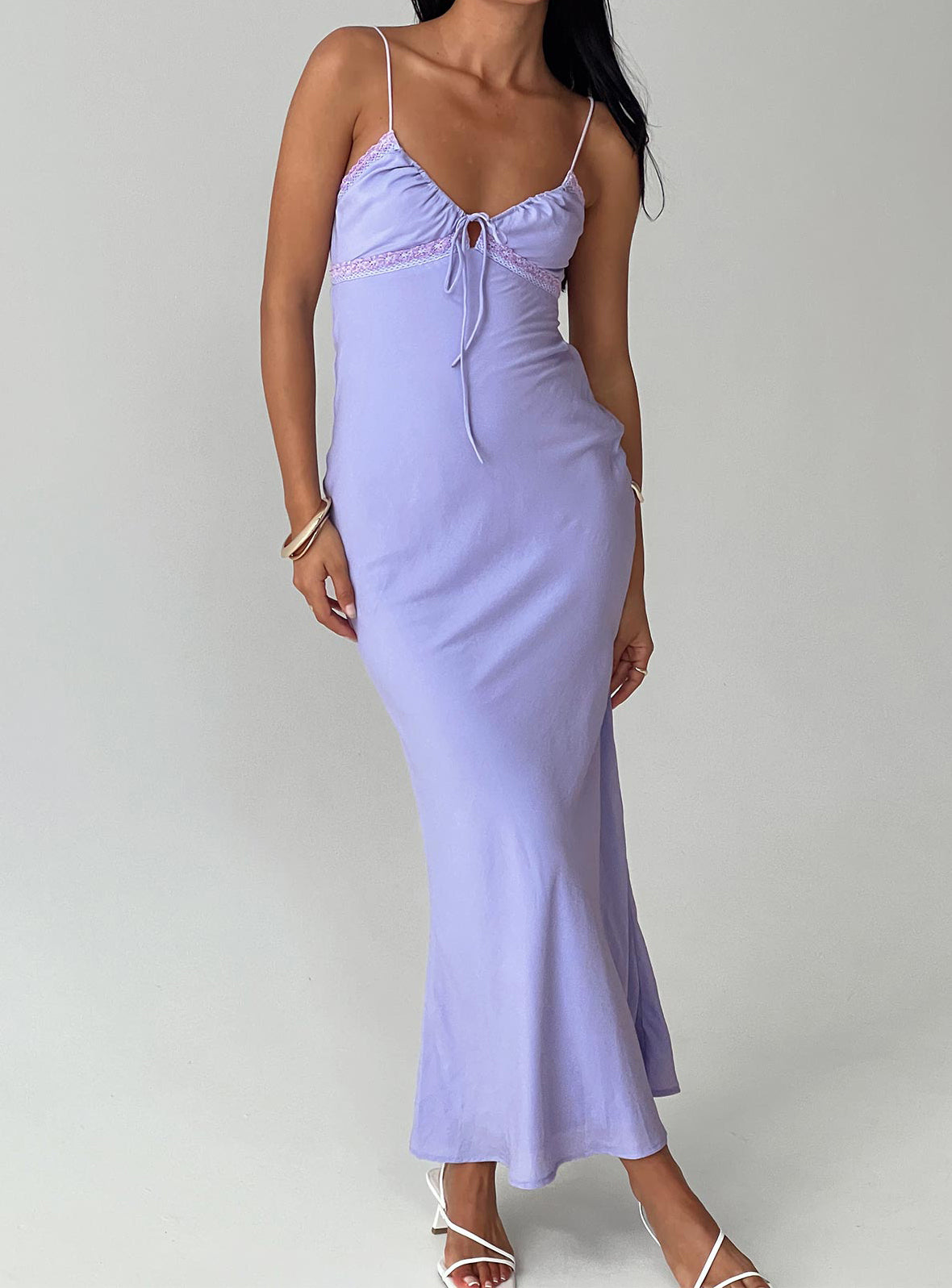 Emily maxi dress lilac