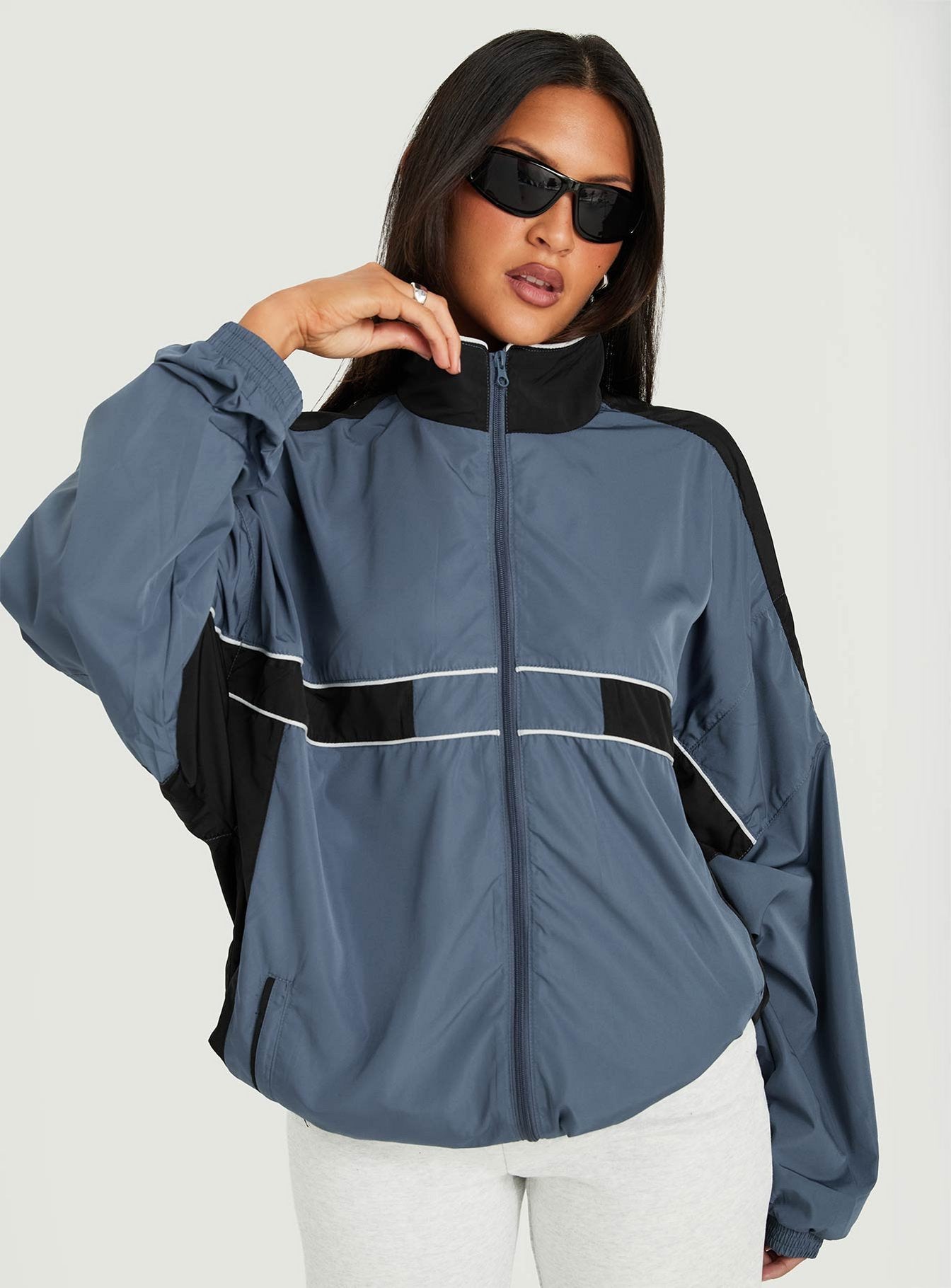Rhode Windbreaker Slate Blue