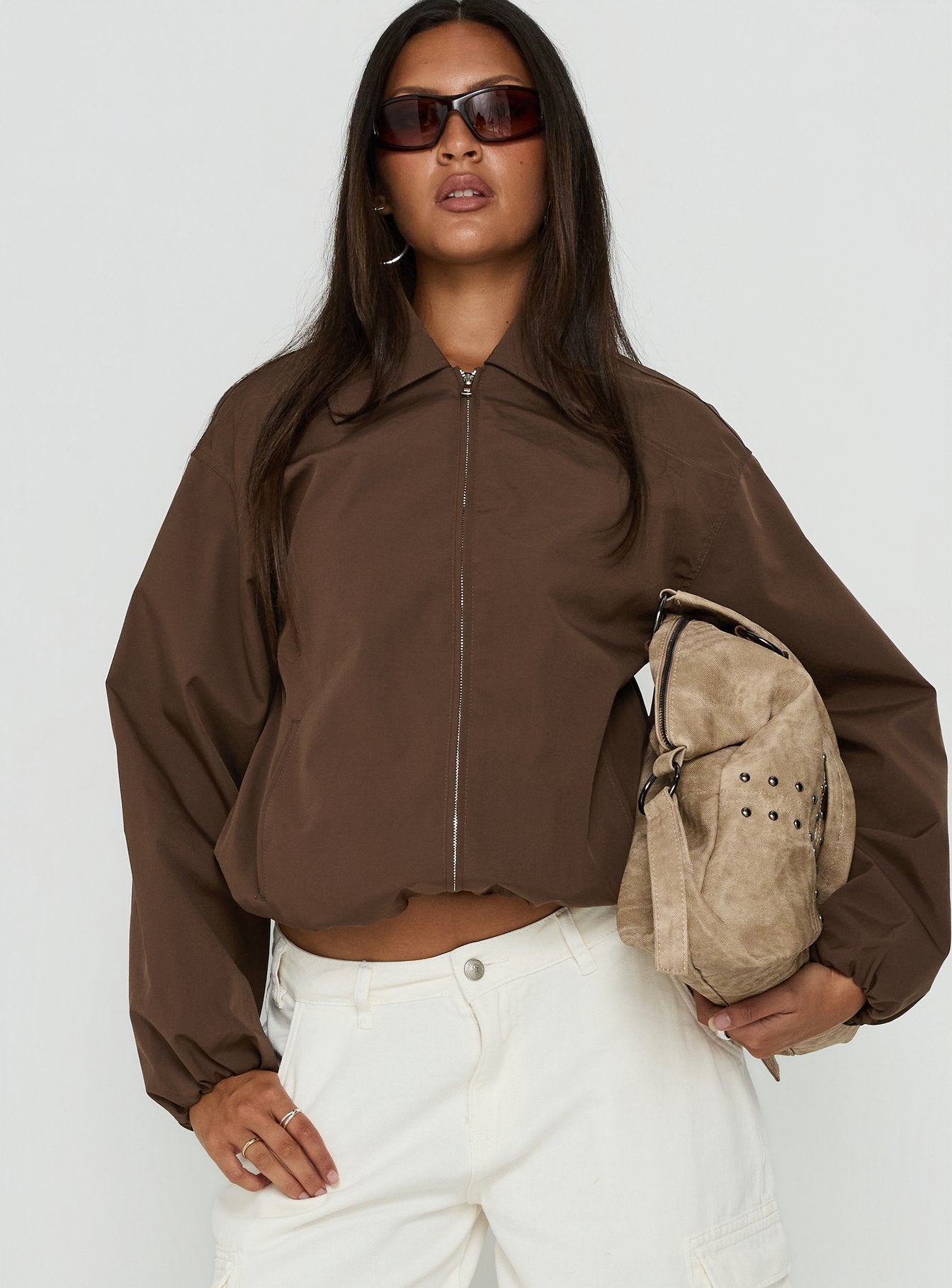 Pokiey ochre canvas bomber jacket ,カテゴリー 【公式通販】