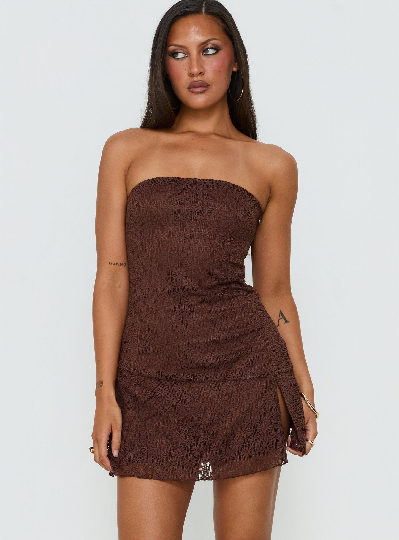 Brown Floral Dresses Brown Floral Dresses