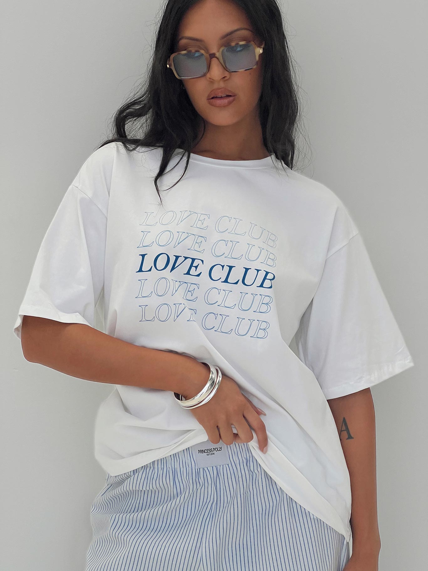 Loveable tee white