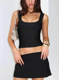 Jourdan Bandage Top Black