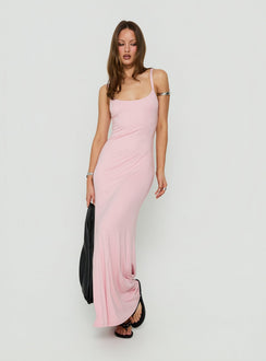 Elecia Scoop Maxi Dress Marshmallow Pink