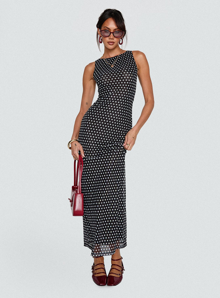 Top Of Mind Maxi Dress Black