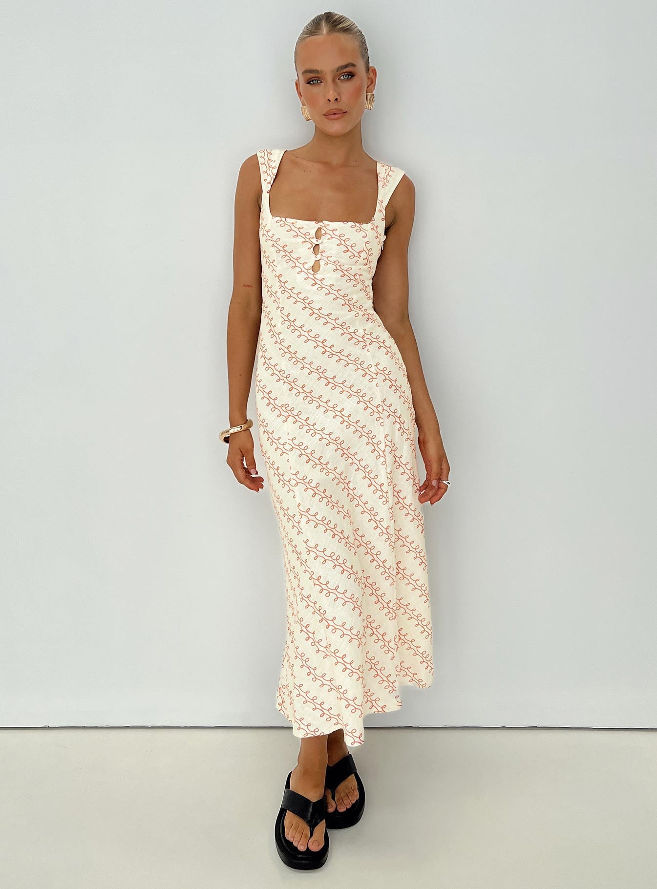 Midi Dress Oh Polly Milkmaid Dress Chosen Girl Linen Blend Midi Dress Multi Princess Polly Midi Dress Oh Polly Milkmaid Dress Chosen Girl Linen Blend Midi Dress Multi Princess Polly