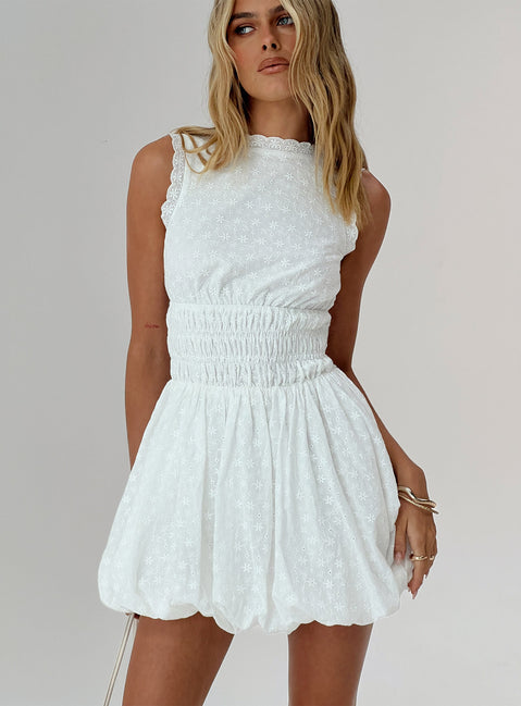 princess polly bombshell mini dress white Bombshell Mini Dress White Petite