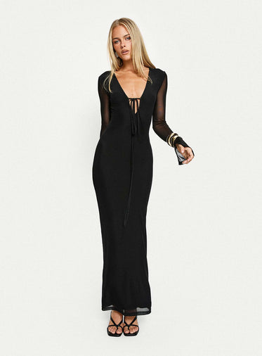 Black Long Sleeve Maxi Dresses | Princess Polly Black Long Sleeve Maxi Dresses | Princess Polly