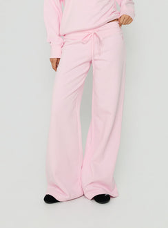 Dodie Wide Leg Pants Pink