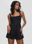 Jurnee Playsuit Black