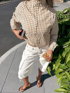 Kalle Jacket Brown Check