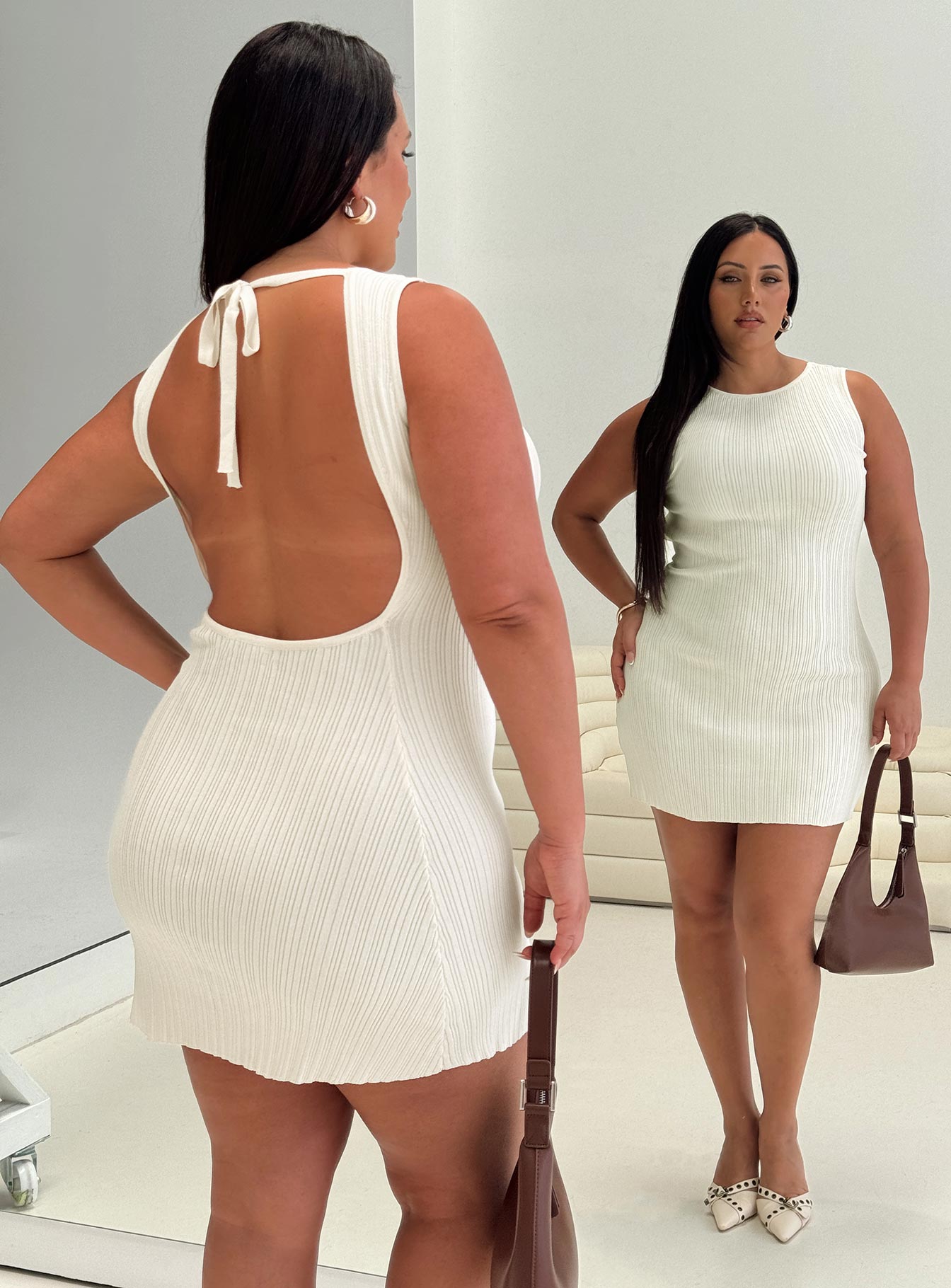 mayok mini dress cream tall mayok mini dress cream tall Heavy Hearted Mini Dress