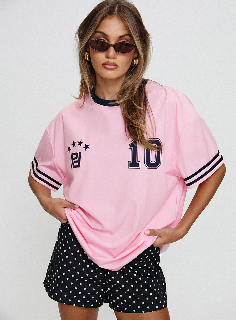 Cornwall Football Jersey Pink