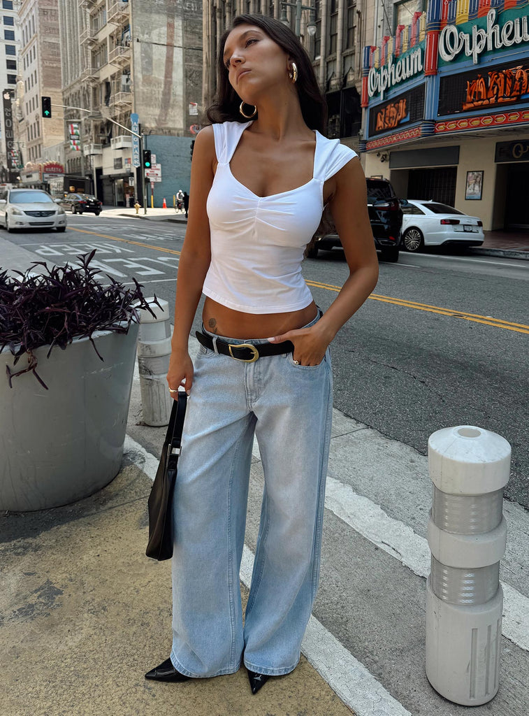 Lori Slim Jeans Light Denim