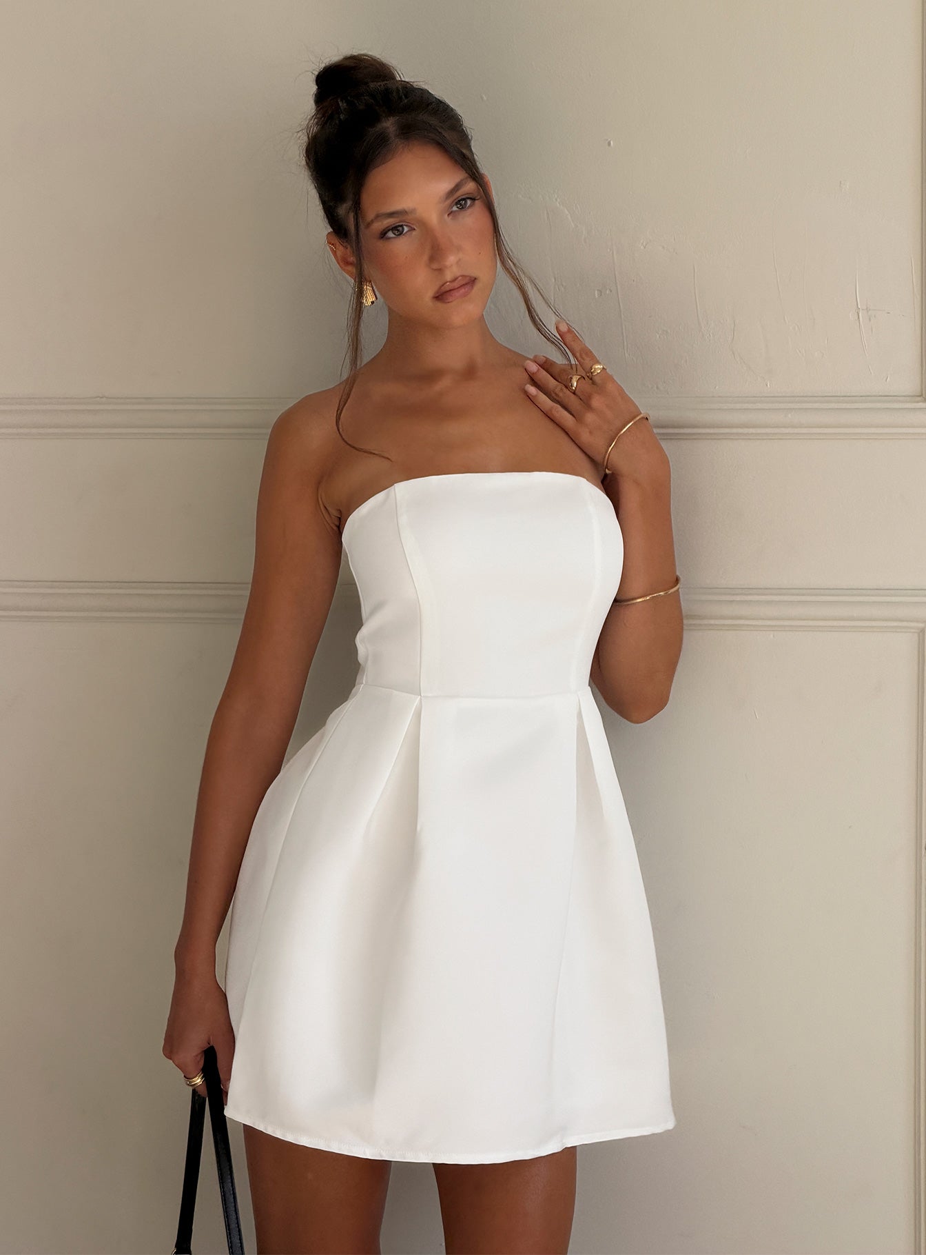 Spader Corset Mini Dress | White | Womens | Princess Polly Spader Corset Mini Dress | White | Womens | Princess Polly