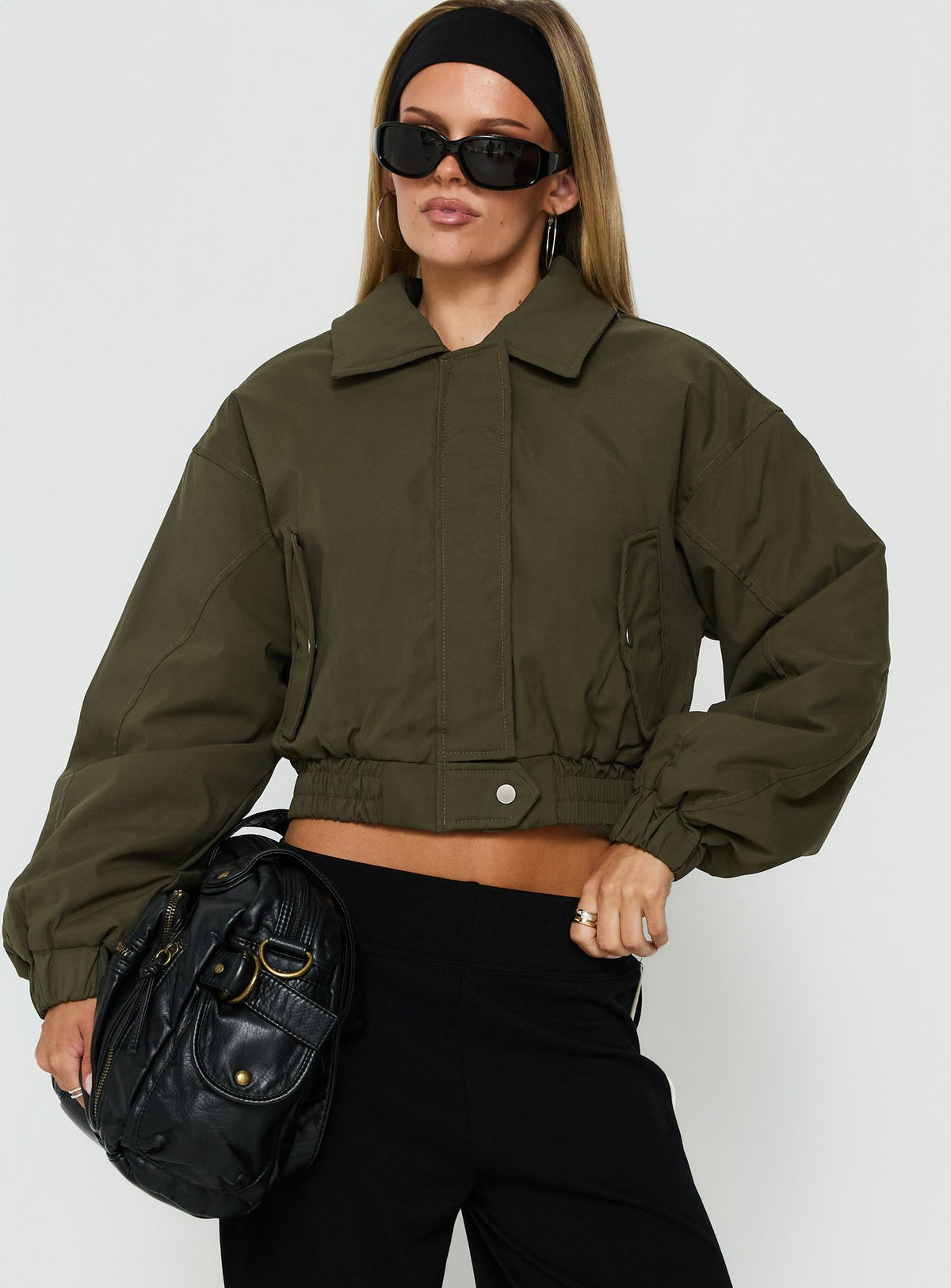 Outtake Utility Bomber Jacket Khaki