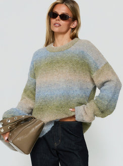 Loyalty Knit Jumper Ocean Moss