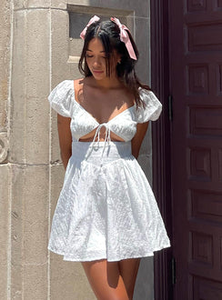 princess polly kiera mini dress Kiribati Mini Dress | White | Womens