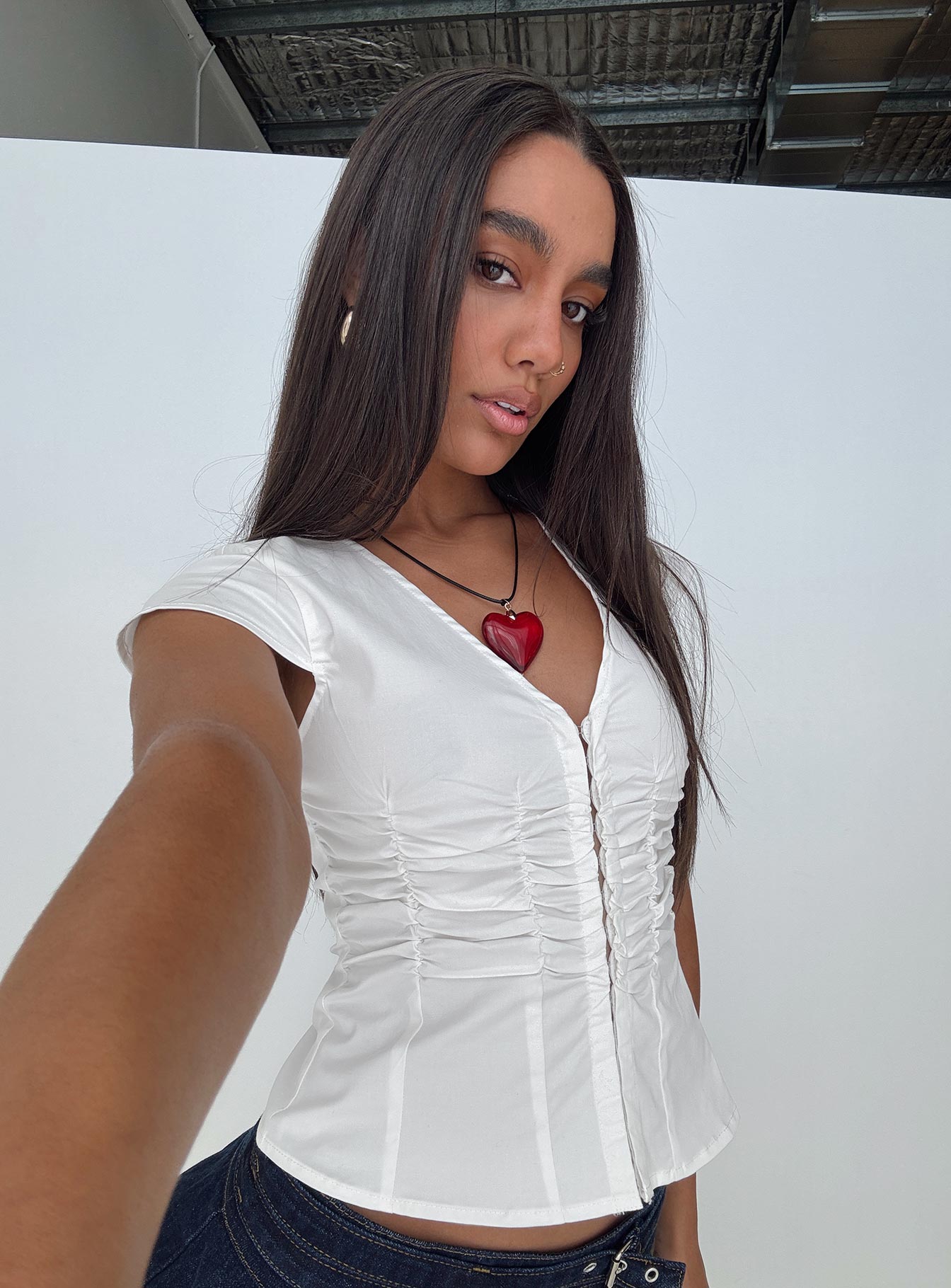 Indulgence Corset Top White | Princess Polly