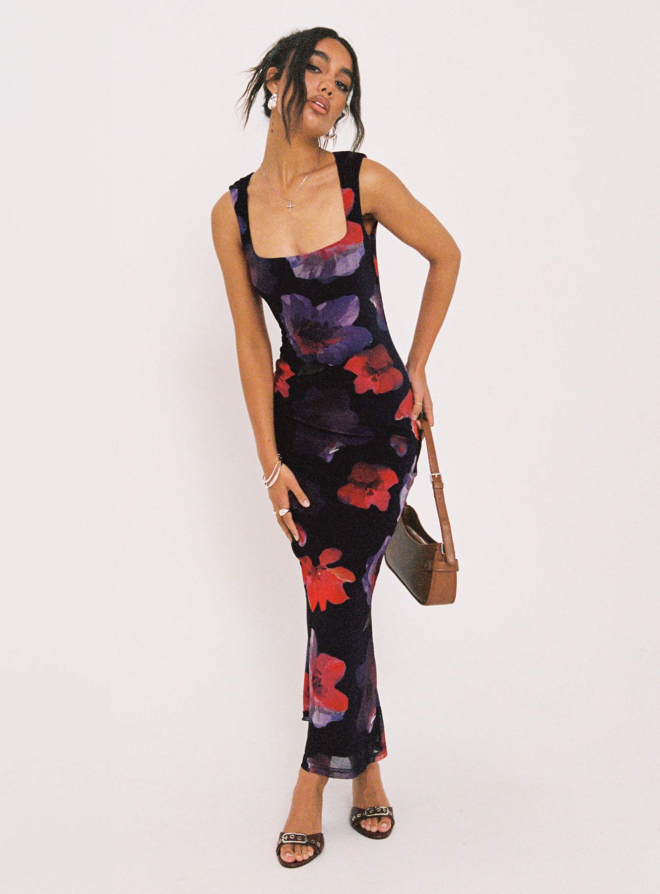Eviana Maxi Dress Floral | Princess Polly