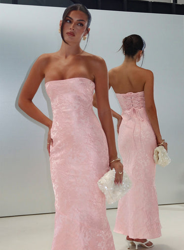 Pink Strapless Dresses Pink Strapless Dresses