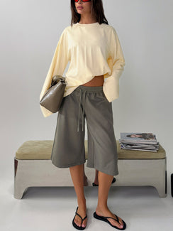 Nikko Longline Fleece Shorts Charcoal