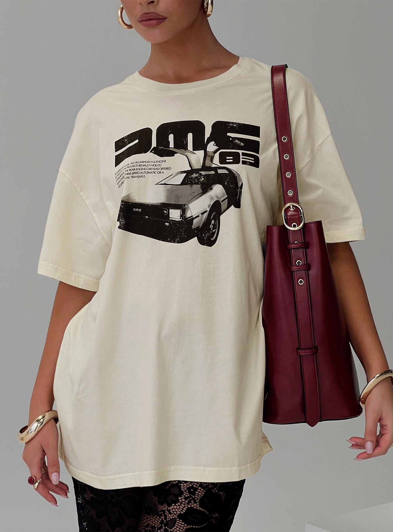 Dmc 83 tee white