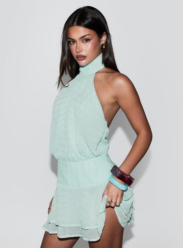 princess polly mint green dress Kenzie Maxi Dress Green