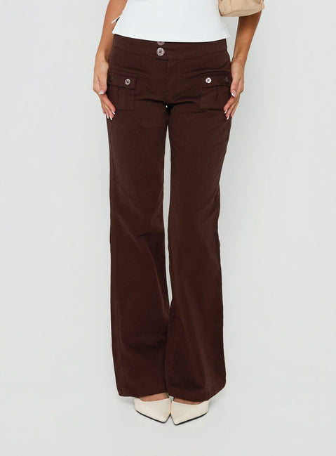 Vanla Trouser Brown