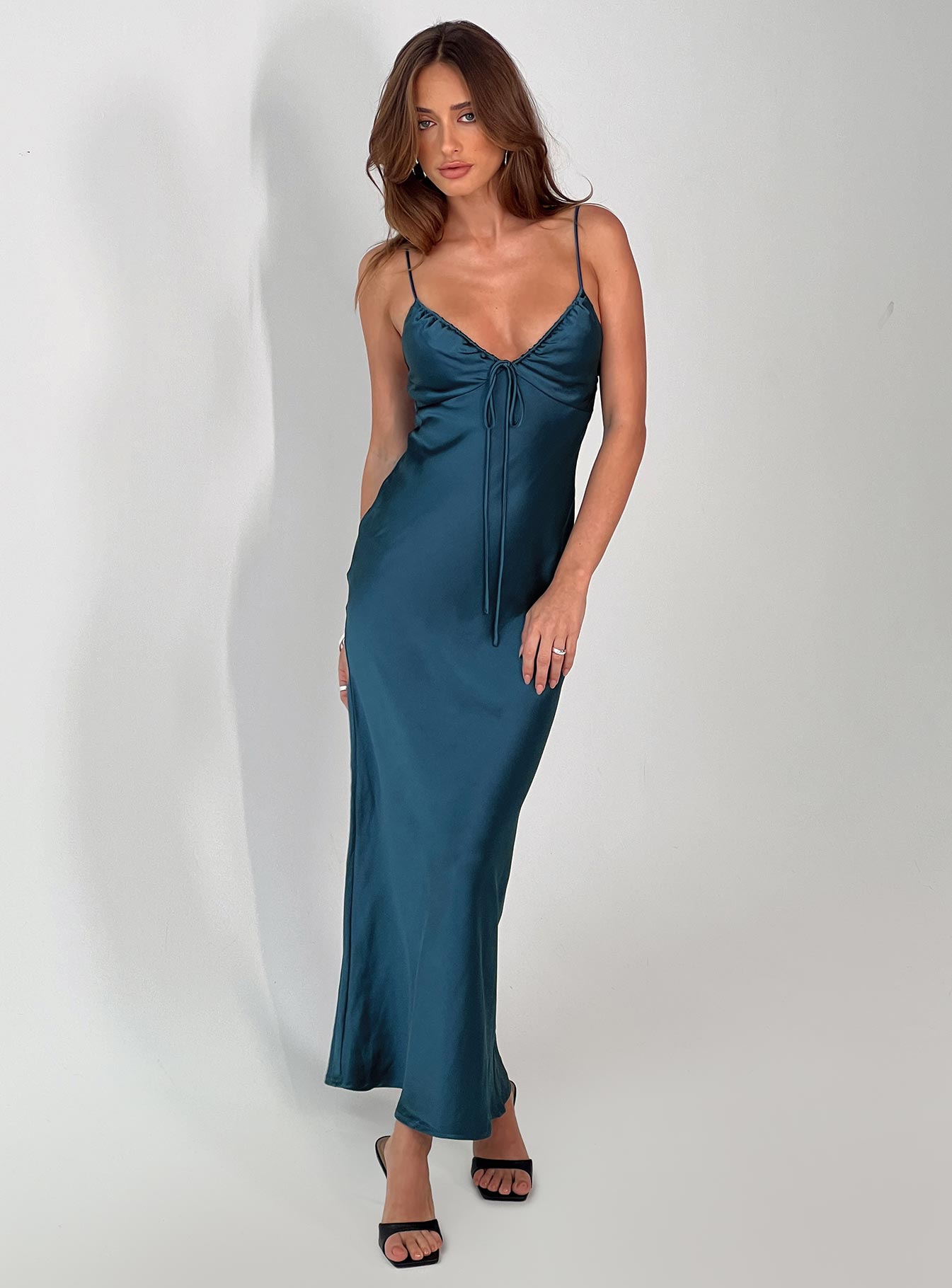 Maguire Maxi Dress Navy | Princess Polly Maguire Maxi Dress Navy | Princess Polly