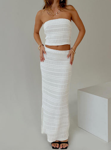 Going Out Sets Tie Dye Two Piece Skirt Set Shoulder Long Sleeve