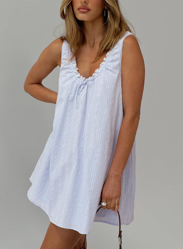 princess polly blue shirt dress Princess Polly Fabiola contrast collared button up tie back mini dress in  navy