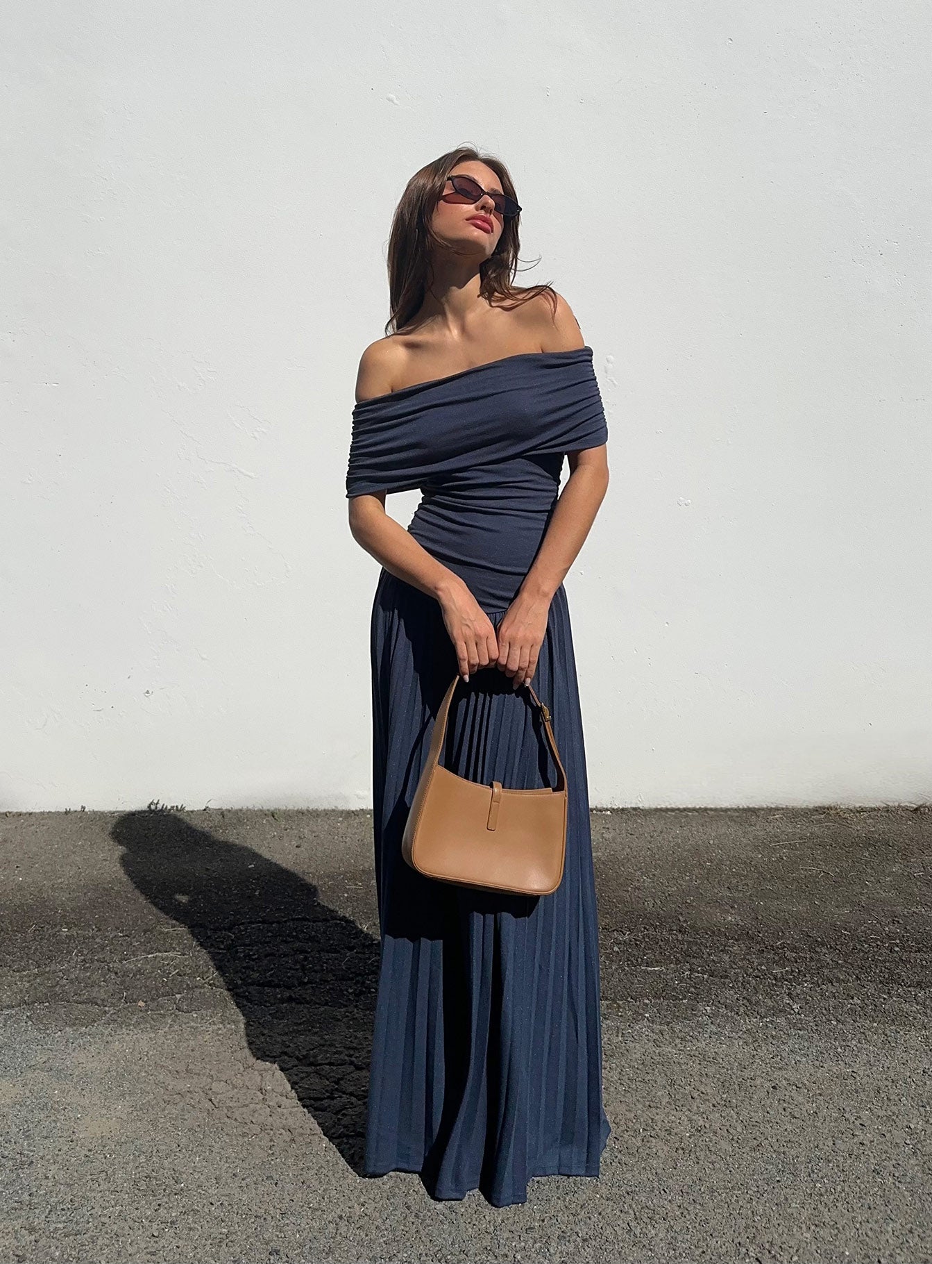 Field Of Dreams Maxi Dress Navy | Princess Polly Field Of Dreams Maxi Dress Navy | Princess Polly