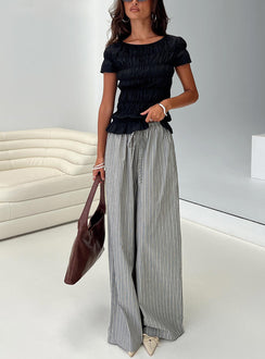 front view of model wearing Princess Polly Lucea Pants Multi High Waisted Pants 