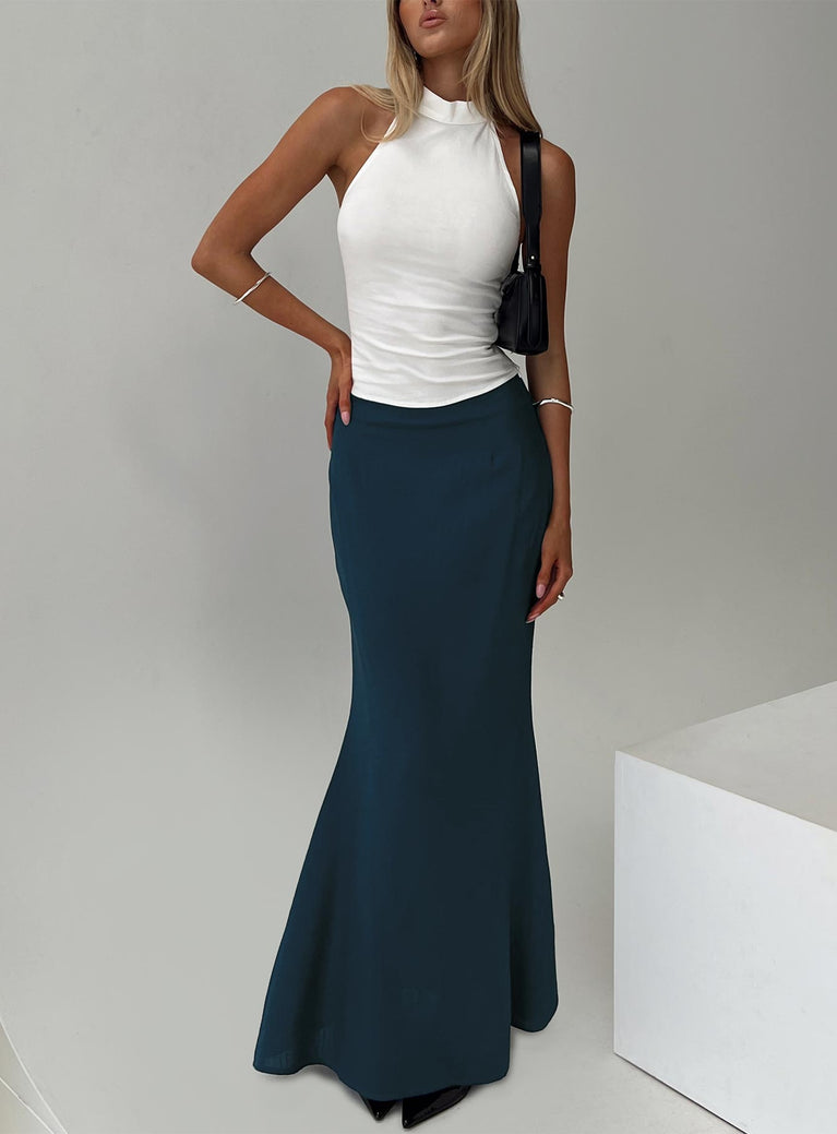 Sophia Maxi Skirt Navy