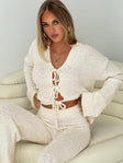 Slow Mover Boucle Lounge Set Cream