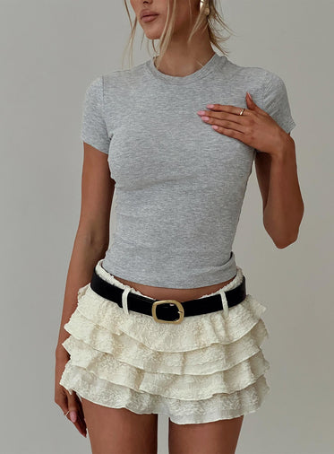 Match Point Mini Skort Porcelain