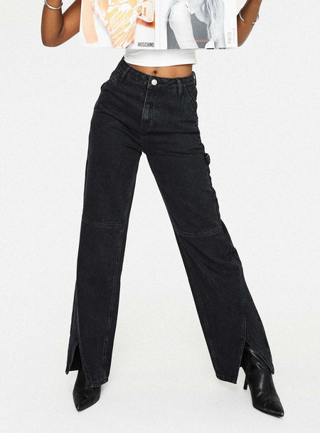 Straight Leg Jeans | High Waisted & Mid Rise | Princess Polly USA