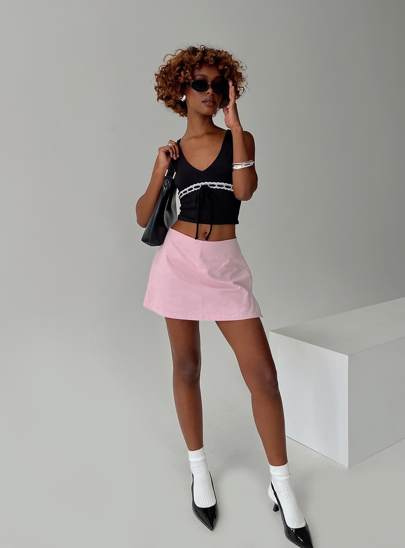 Gigi skort pink