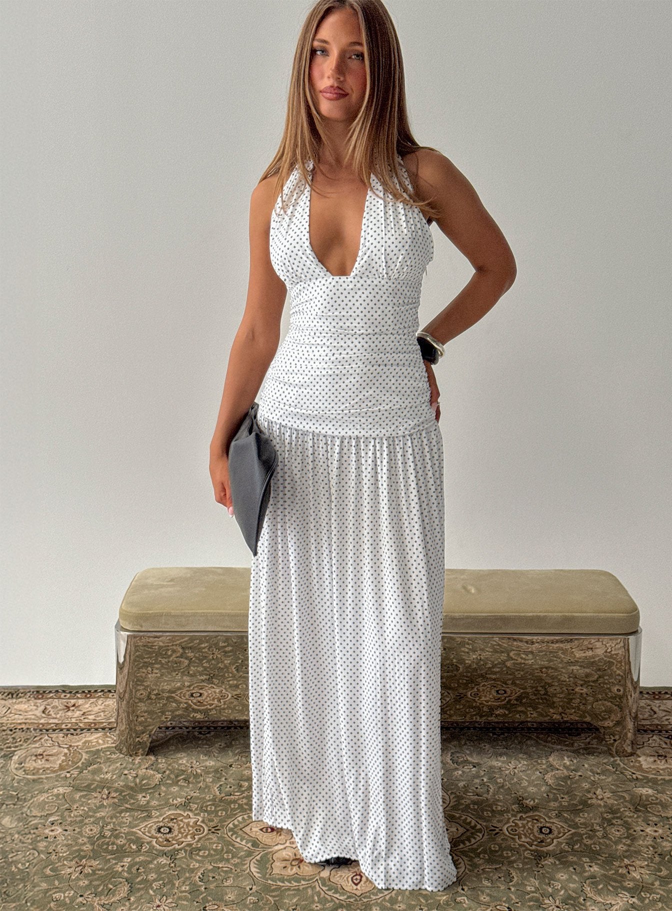 summer short sleeve maxi dresses PRETTYGARDEN Women's Hollow Out Eyelet Dress,Army Green,XS Formal Dresses Dusty Rose LIVE 05/27/2026 MC Featuring two functional side Color:Navy & Pink Stripe