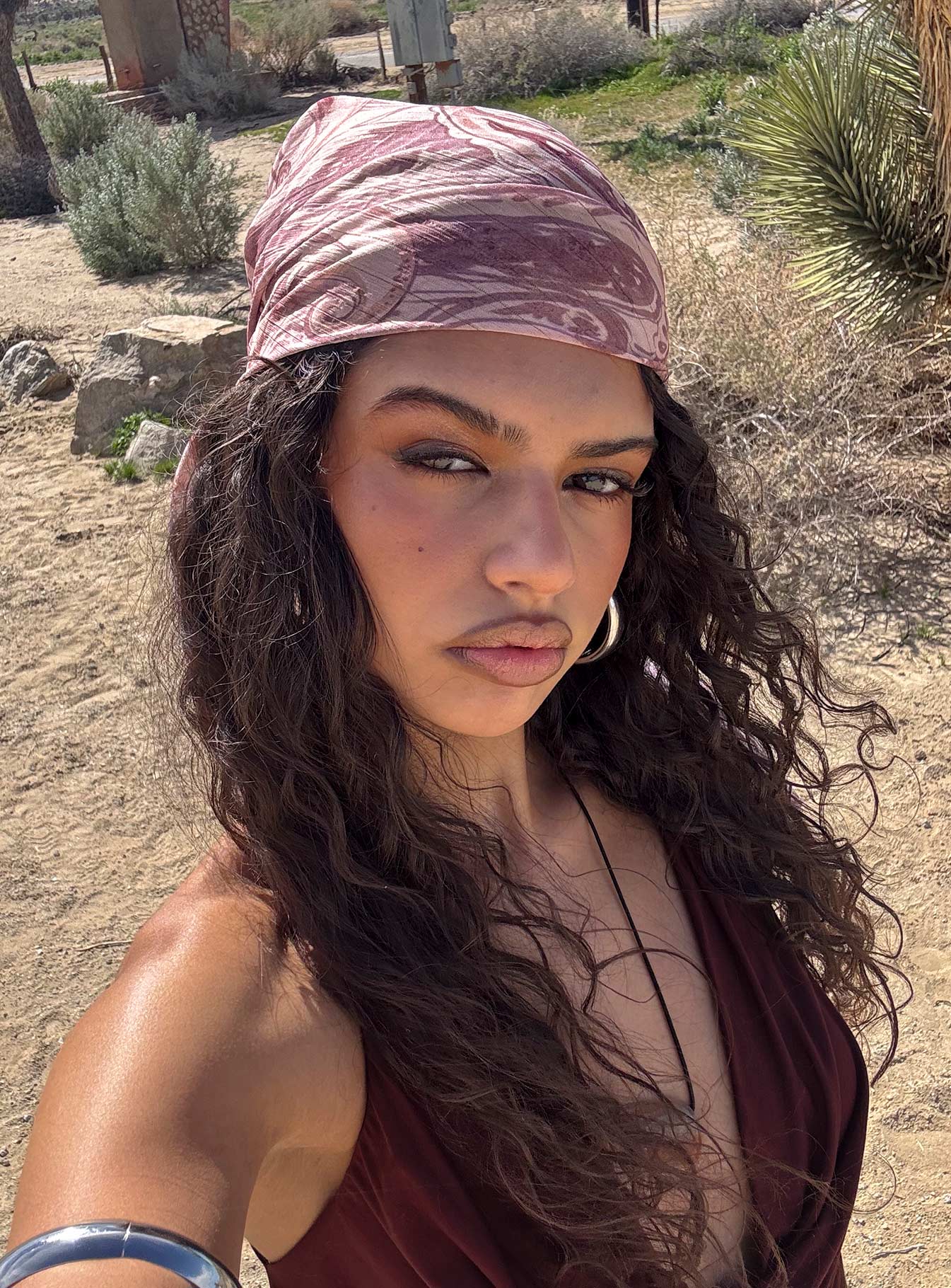 Nellie Hair Scarf Paisley | Princess Polly