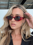 Rayden Sunglasses Red