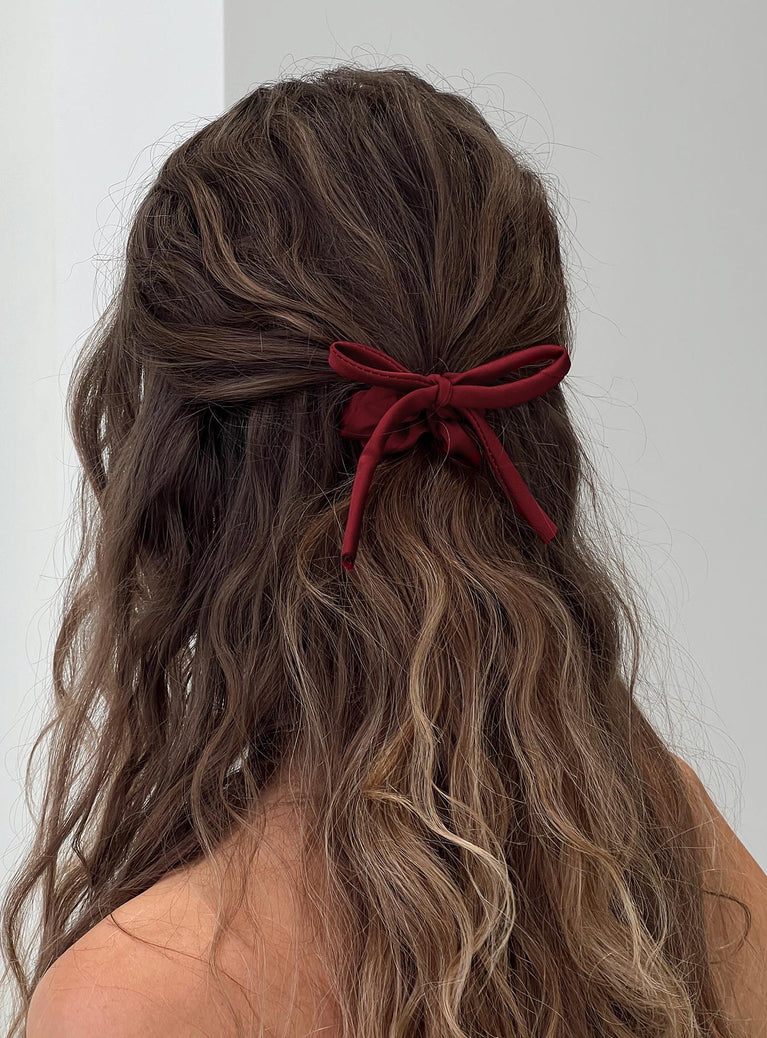 Harp Scrunchie Red