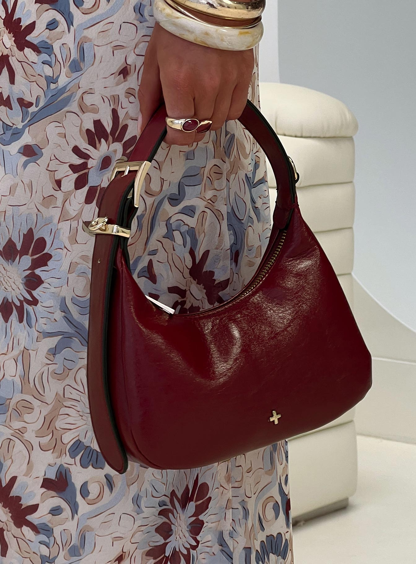 Princess Polly Gigi Shoulder Bag Cherry Red