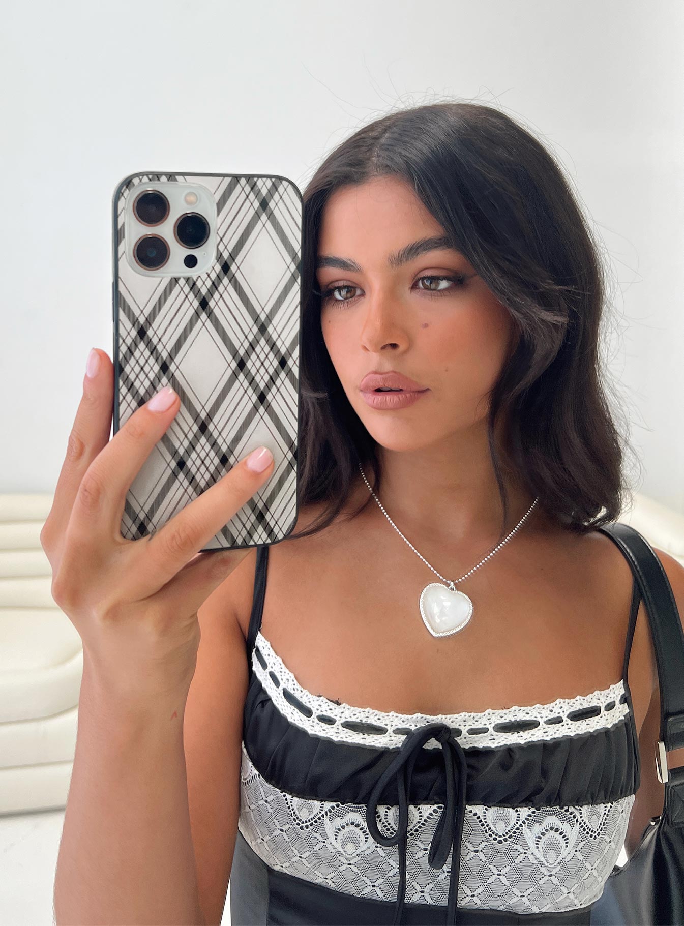 iPhone case Plastic clip on style, graphic print, lightweight