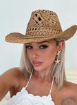 Alix Cowboy Hat Brown