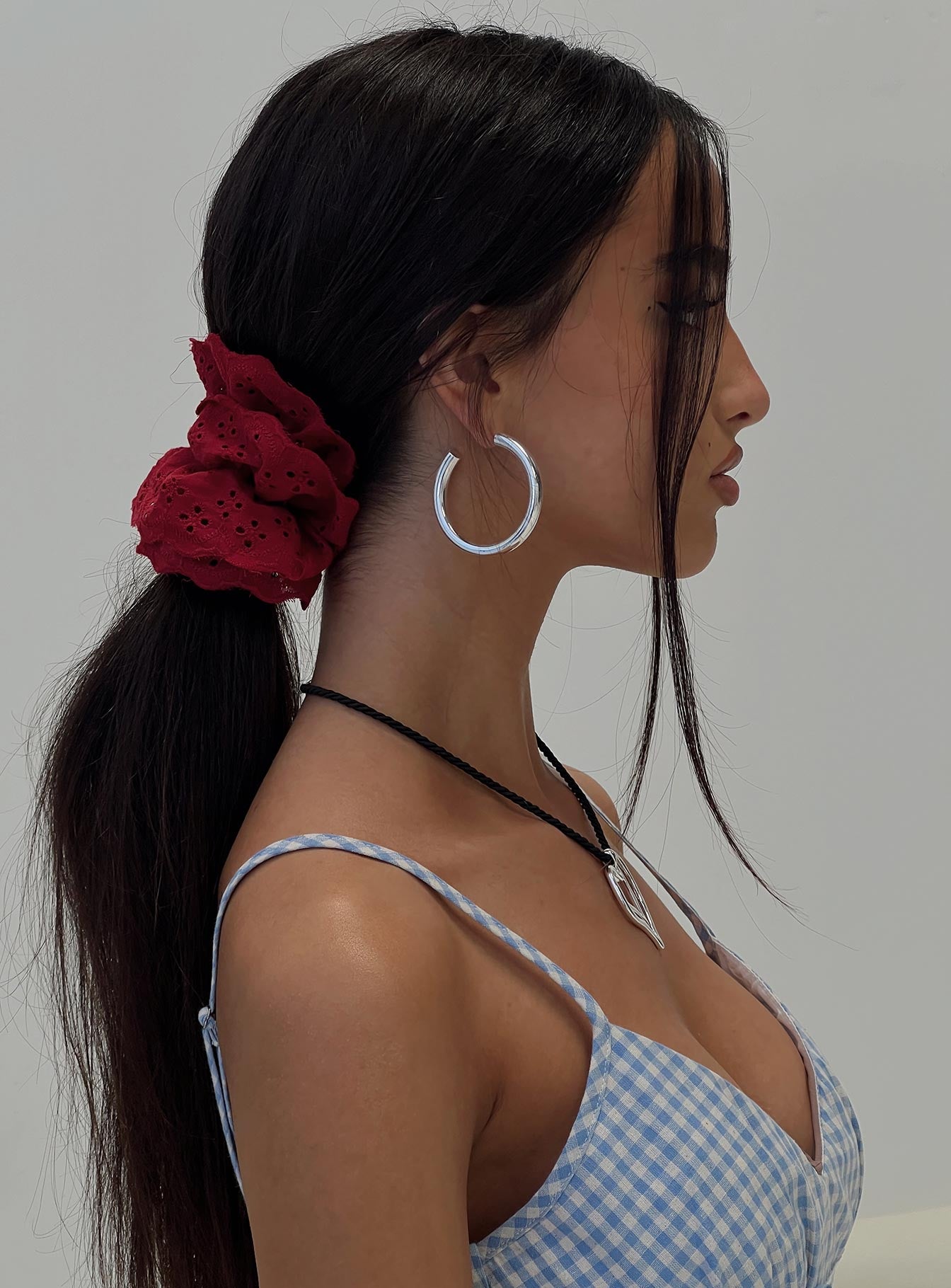 Mescal scrunchie red