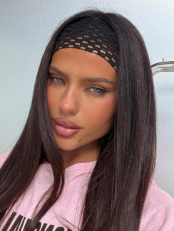 Winslet Knit Headband Black